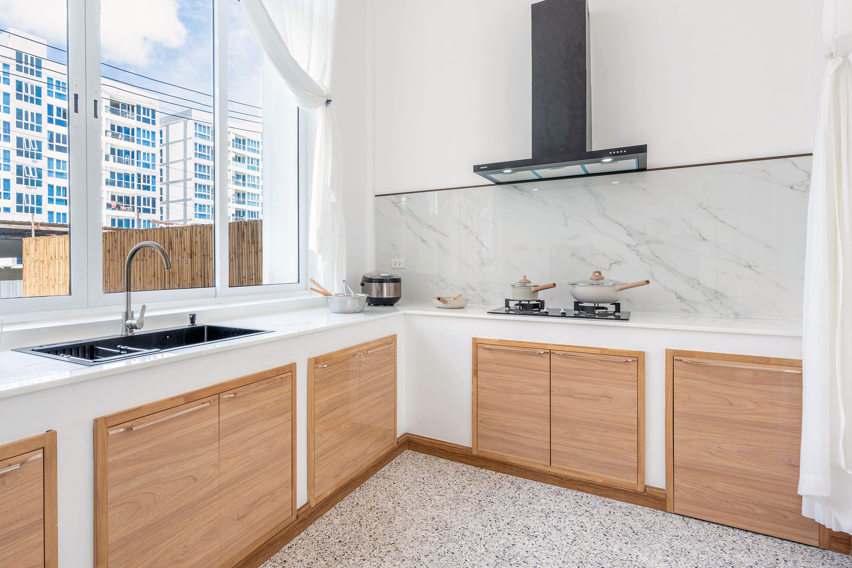 Villa A kitchen